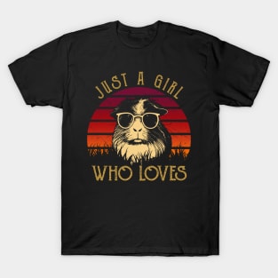 Just A Girl Who Loves Guinea Pig Parade, Urban Canine Tee T-Shirt